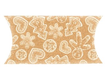 Krabička skládací vánoční M 30 x 13 cm 12554