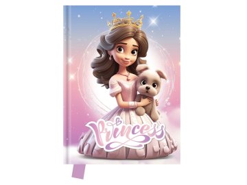 Památník JUNIOR S8 14x18 cm, 80 listů - Princess