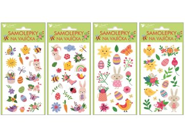 Samolepky na vajíčka gelové 9 x 19 cm 7904