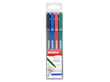 Popisovač K-liner 0,4mm, Sada 4 ks