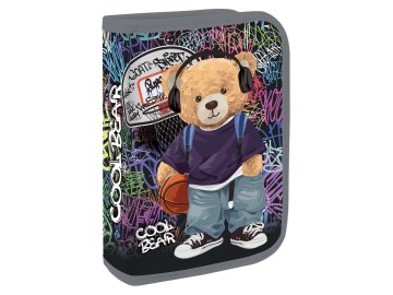 Penál prázdný - 1 patrový JUNIOR S8 - Cool Bear