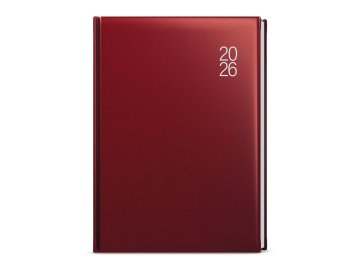 Týdenní diář 2026 - Oskar - Balacron - A5 - bordó