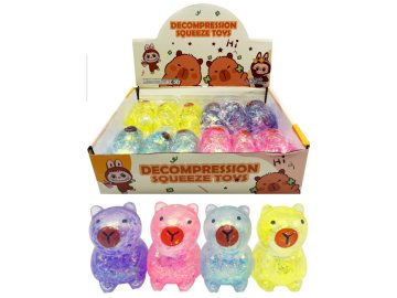 Zvířátko mačkací capybara 8cm PK30-36