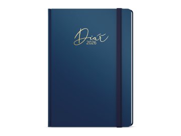 Týdenní diář 2026 - Oskar - Luxi - A5 - modrá