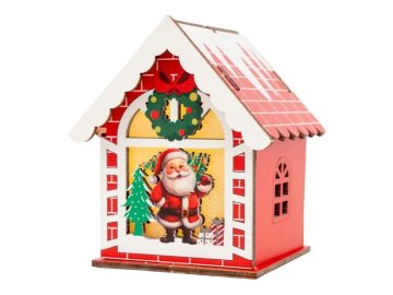 Ozdoba dřevěná Color Christmas 02