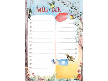 Denní plánovač A5 - Ptáčci