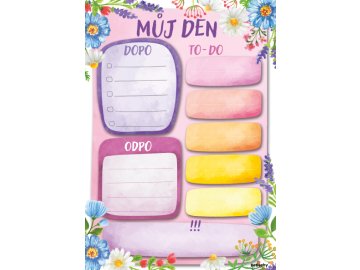 Denní plánovač A5 - Barevný