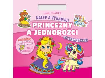 Nalepuj a vybarvuj! Princezny a jednorožci