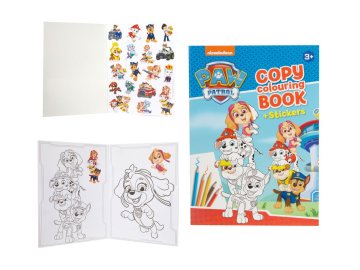 Pracovní sešit se samolepkami Tlapková patrola/Paw patrol 21x30cm