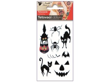 Tetovací obtisky Kočky 10,5 x 6 cm 16052