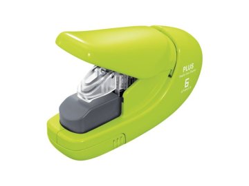 Sešívačka PLUS Paper Clinch mini 106AB (na 6 listů) zelená
