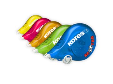 Korekční strojek Scooter in colours