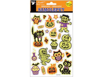 Samolepky svítící ve tmě Halloween 25x14 cm , 10212