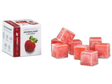 Vonný vosk - SLADKÁ JAHODA 30g, 8 kostiček 14408
