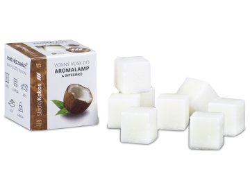 Vonný vosk - SLADKÝ KOKOS 30g, 8 kostiček 14409