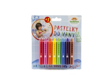 Pastelky mýdlové do vany 8ks