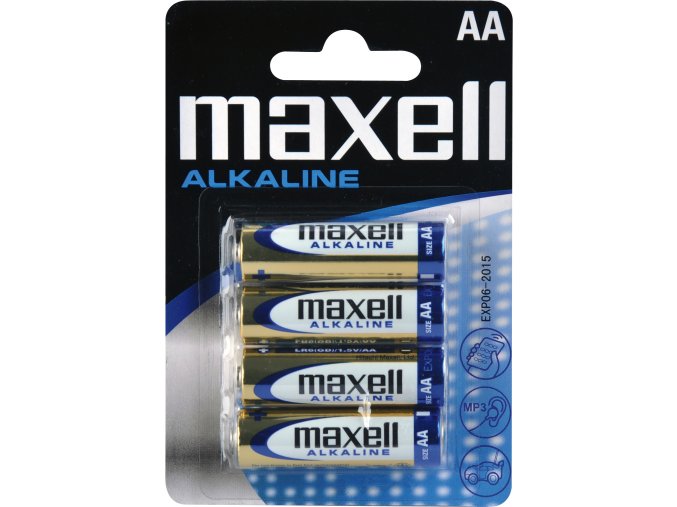 LR6 4BP AA Alk MAXELL