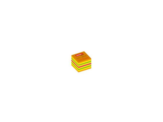 Samolepící bločky CUBO 50x50 mm 400 listů KORES - neonové barvy