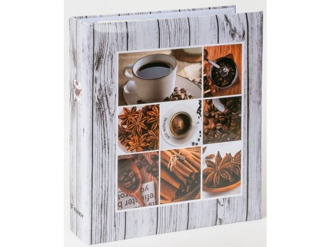 Fotoalbum samolepicí DRS-50 Coffee 2 šedé