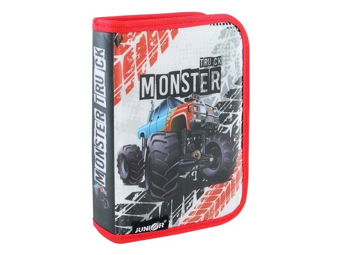 Penál plátěný plný 31 dílný - Seria 4 - Monster Truck