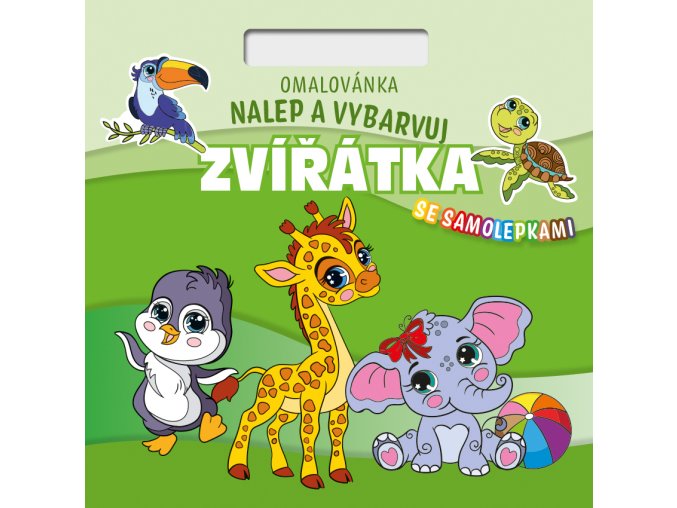 Nalepuj a vybarvuj! Zvířátka