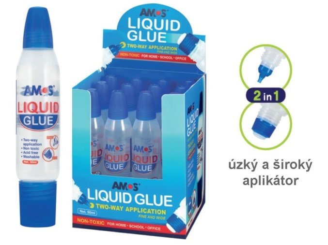 Tekuté lepidlo 50ml s dvojitým aplikátorem 1510