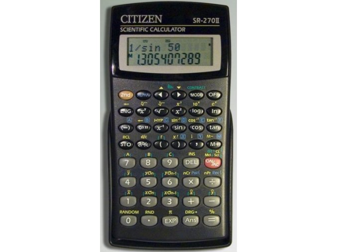 Kalkulačka Citizen SR 270N vědecká