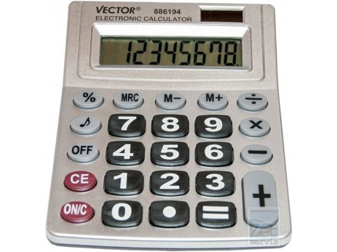 Kalkulačka se zvukem VECTOR 886194