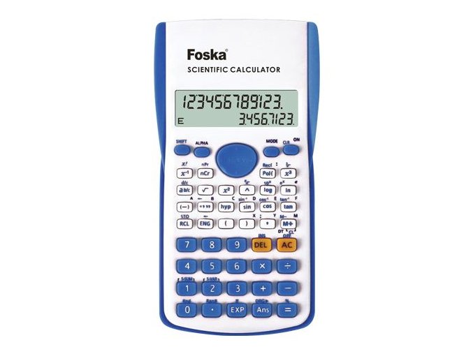 Kalkulačka vědecká 240 funkcí FOSKA CC3000-1