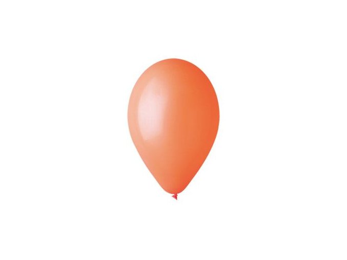 Balónek nafukovací oranžová kulatý