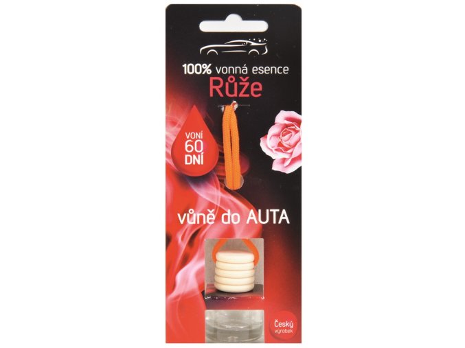 Vůně do AUTA 5 ml - RŮŽE