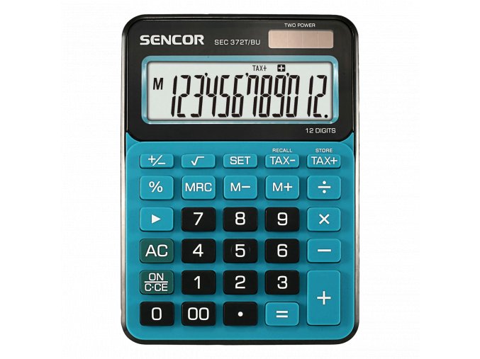 Kalkulačka Sencor SEC 372T/BU modrá