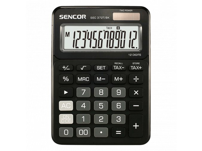 Kalkulačka Sencor SEC 372T/BK černá