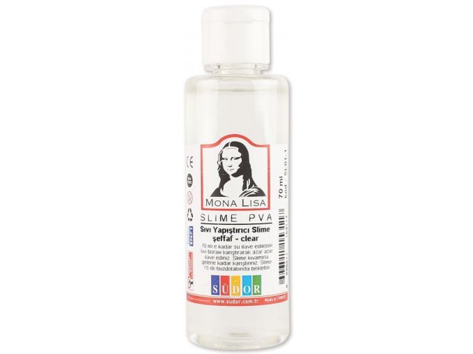 Lepidlo Slime PVA Glue Mona Lisa 250 ml čiré