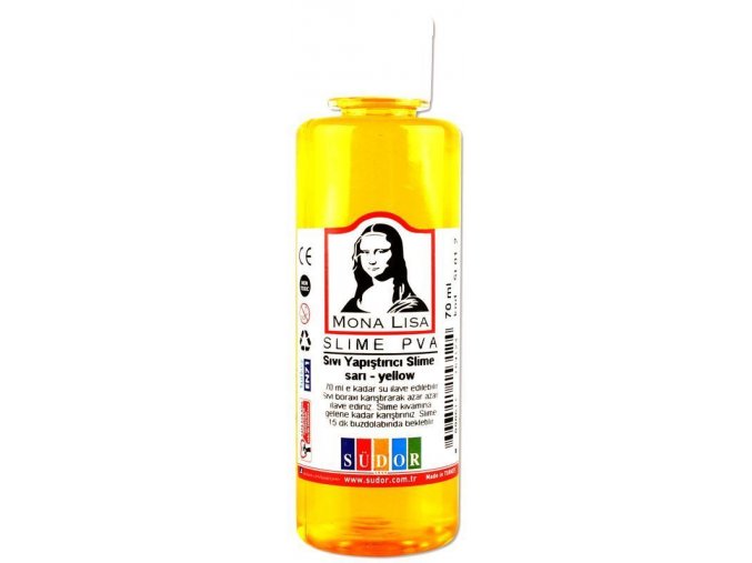 Lepidlo Slime PVA Glue Mona Lisa 250 ml oranžové