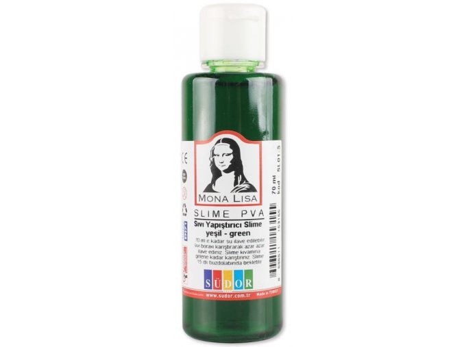 Lepidlo Slime PVA Glue Mona Lisa 250 ml zelené