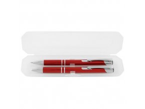 Sada A 131 B + P, Kuličkové pero + Mechanická tužka, červená