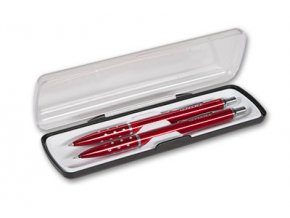 Sada Elite Kuličkové pero + mikrotužka červená