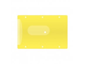 Obal na kreditní kartu výsek - žlutá