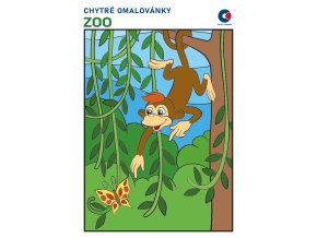 Omalovánka A5 - Chytré omalovánky - Zoo