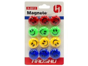 Magnety úsměv 12ks 2cm