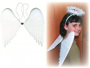 Andělská křídla plastová 36 cm 5853