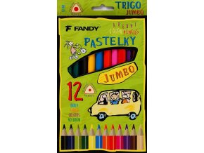 Pastelky 12 Trigo jumbo