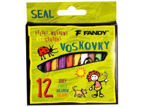 Pastelky voskové 12 Seal