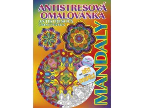 Antistresová omalovánka A5 - Mandaly