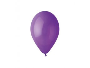 Balónek nafukovací fialový kulatý