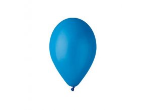 Balónek nafukovací pastelový modrý kulatý