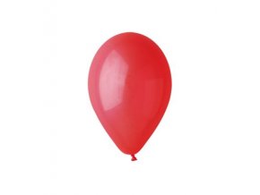 Balónek nafukovací tm. červená