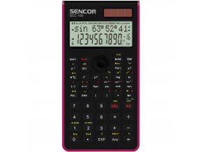 Kalkulačka vědecká SENCOR SEC 160 RD červená