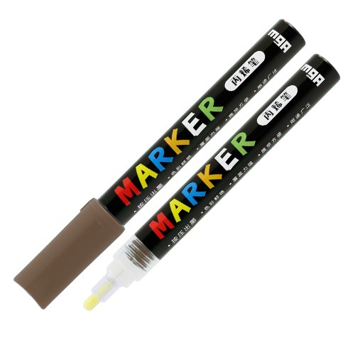 Popisovač M & G Acrylic Marker 2 mm akrylový - 30 barev Barva: Brown - S421
